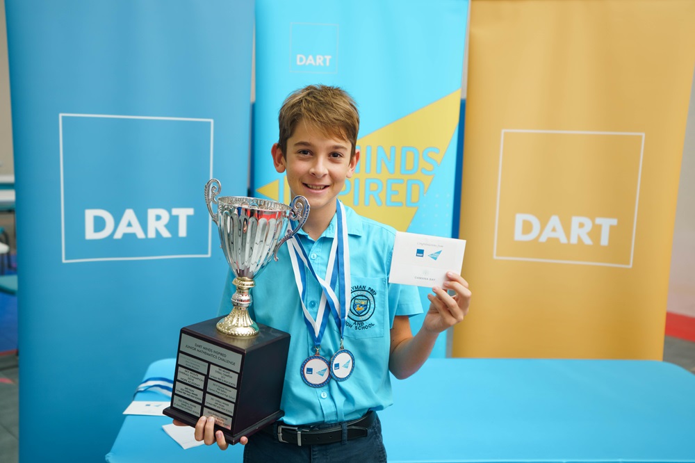 Benjamin Lymbery_Dickie Year 7 Cayman Prep Junior Maths Competition 2024